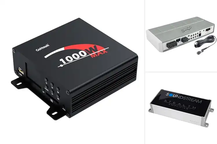 Detailed view of Best 1000W Motorcycle Amplifiers
