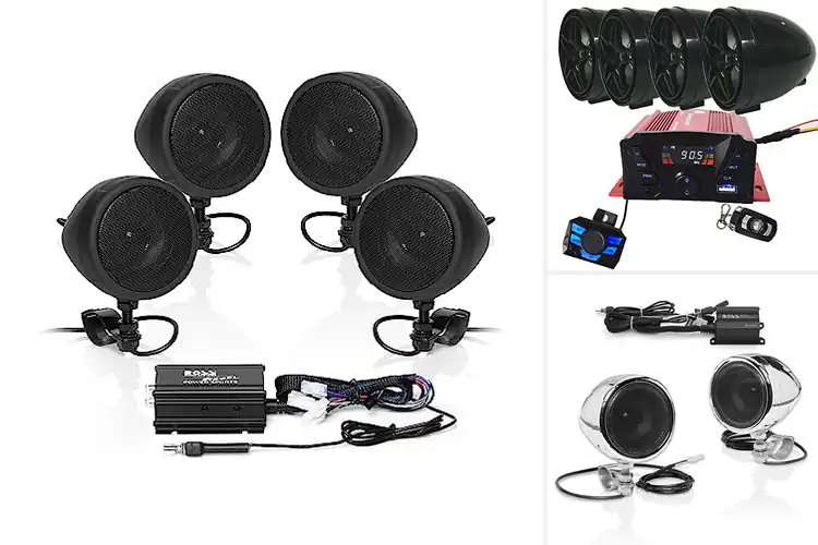 Detailed view of Best 12V Motorcycle Audio Systems