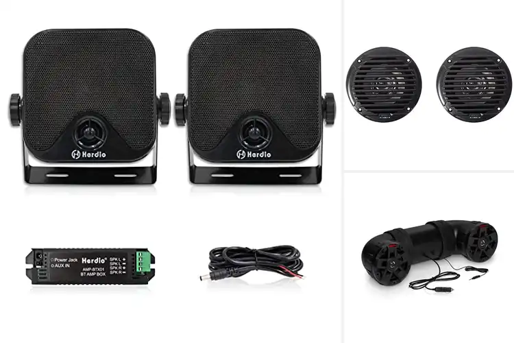 Detailed view of Best 12V Speakers