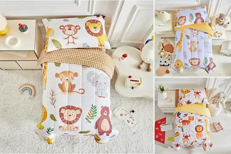 Detailed view of Best Animal Theme Toddler Comforters