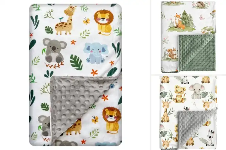 Detailed view of Best Animal Themed Toddler Blankets