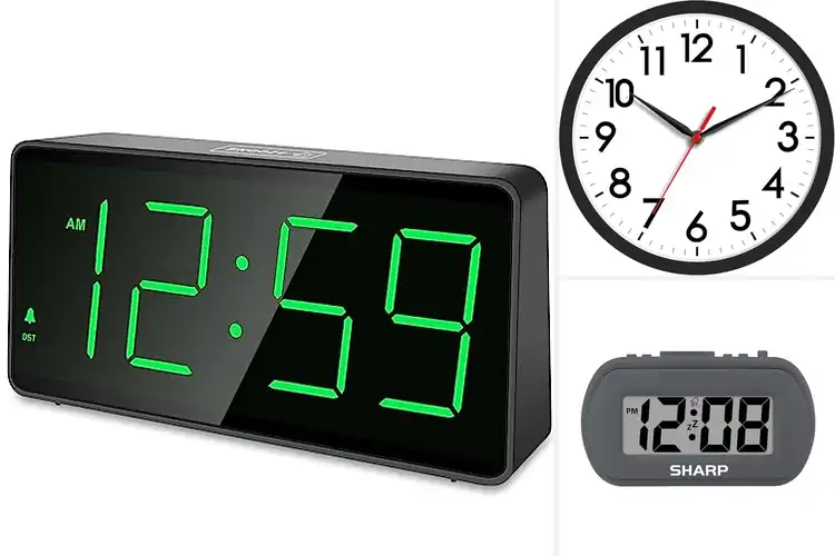 Detailed view of Best Battery Clocks: Simple, Steady, Stress-Free Timekeeping