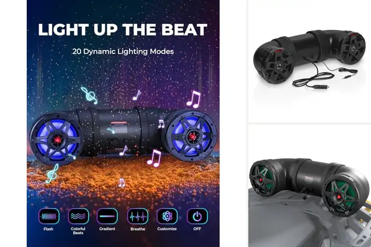 Detailed view of Best Bluetooth Speakers For ATVs: Power Up Your Ride