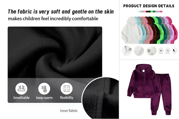 Detailed view of Best Boys Girls Tracksuits