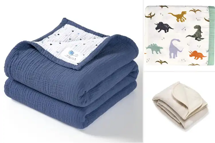 Detailed view of Best Breathable Cotton Toddler Blankets