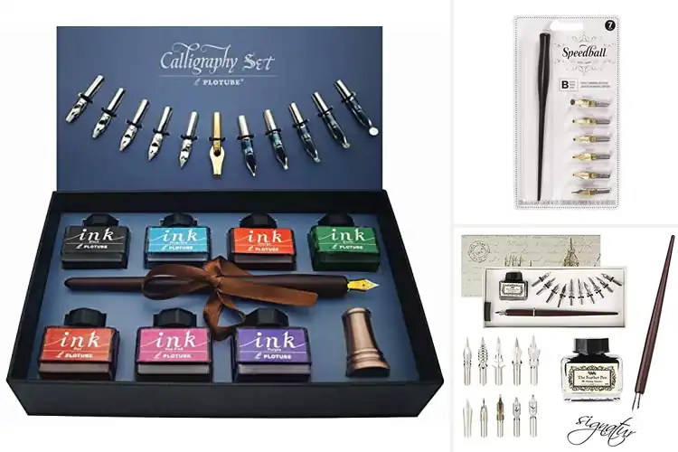 Detailed view of Best Calligraphy Nib Sets for Smooth Writing