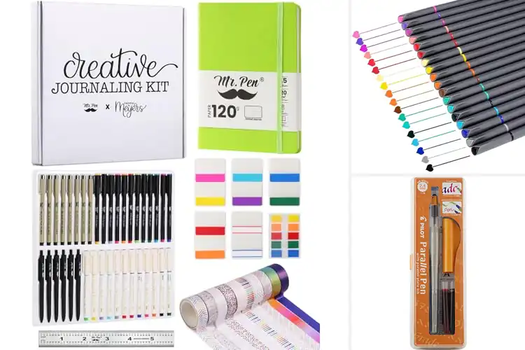 Detailed view of Best Calligraphy Pen Sets for Bullet Journals
