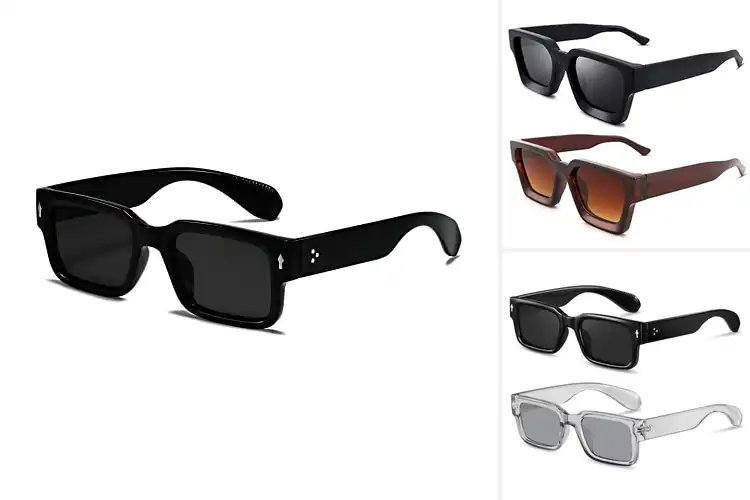 Detailed view of Best Chunky Square Sunglasses For Men