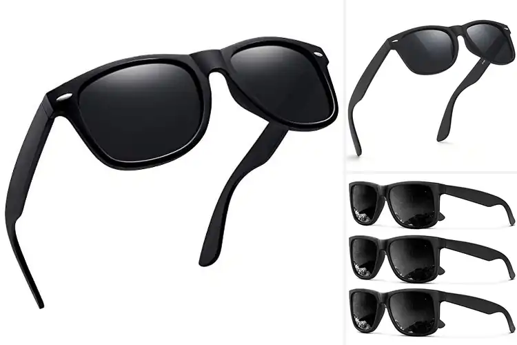 Detailed view of Best Classic Black Sunglasses