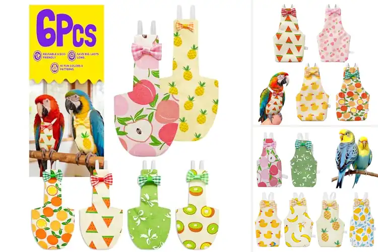 Detailed view of Best Comfortable Bird Diapers for Happy Homes