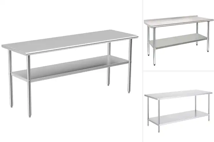 Detailed view of Best Commercial Stainless Steel Tables