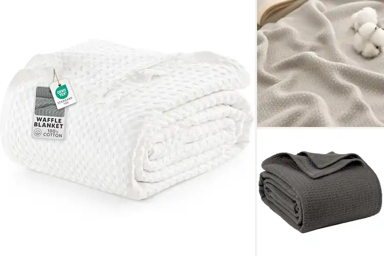 Detailed view of Best Cotton Blankets: 10 Cozy Picks for Year-Round Comfort