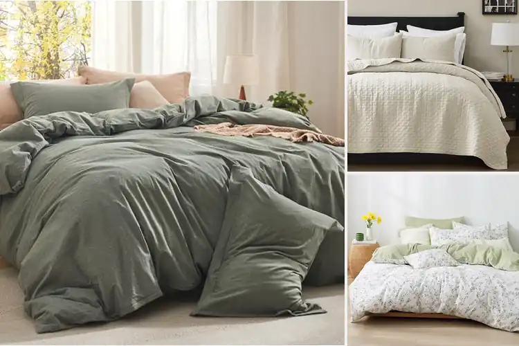 Detailed view of Best Cotton Comforters for a Cozy Night’s Sleep