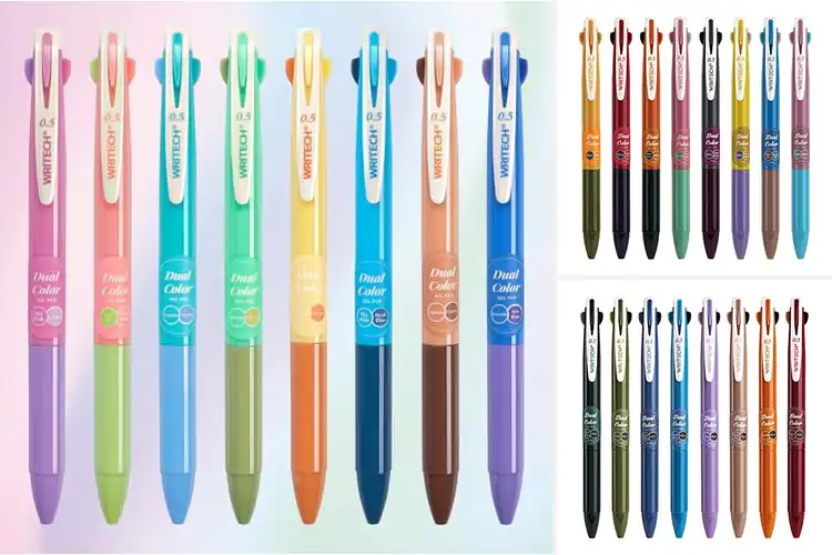 Detailed view of Best Dual-Color Pens