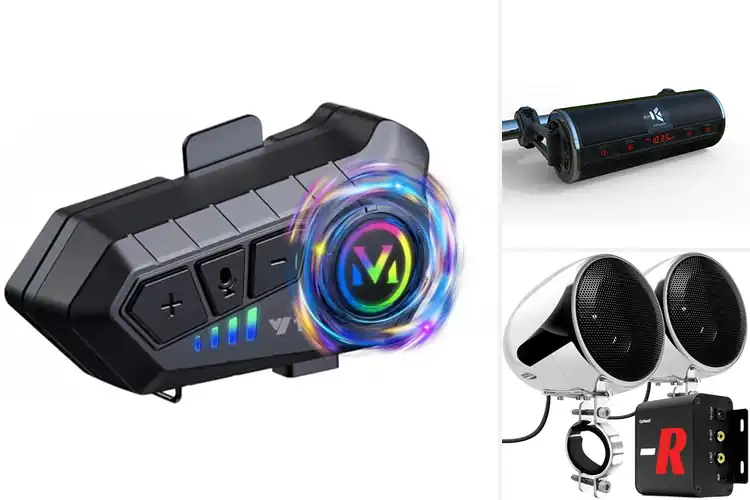 Detailed view of Best Easy-Install Motorcycle Speakers