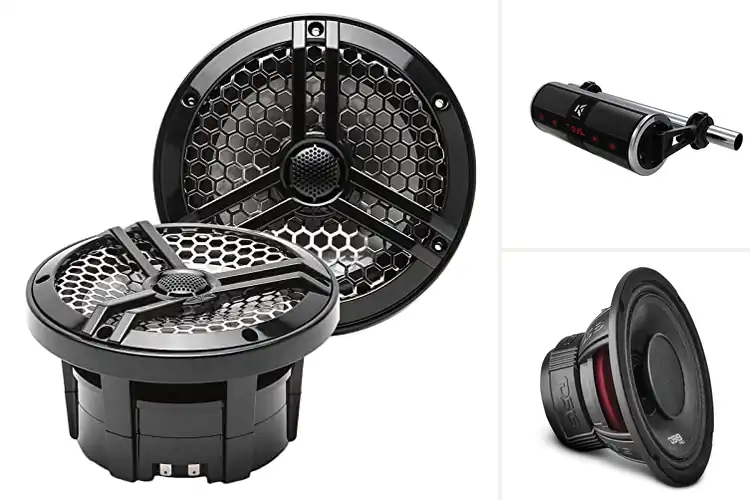 Detailed view of Best Full Range Motorcycle Speakers