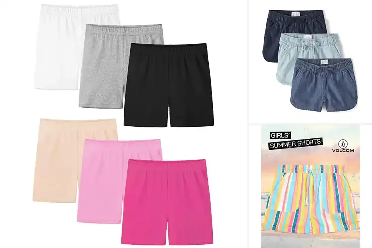Detailed view of Best Girls Summer Shorts: 10 Stylish & Comfy Picks for Her