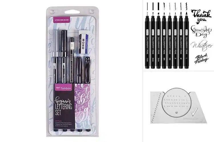 Detailed view of Best Hand Lettering Tools