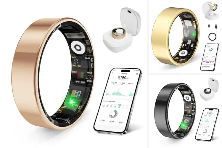 Detailed view of Best Health Monitoring Rings