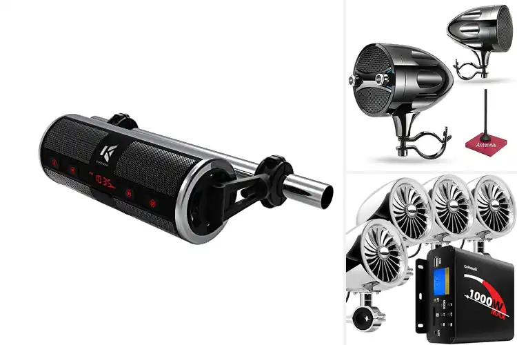 Detailed view of Best High Power Motorcycle Speakers