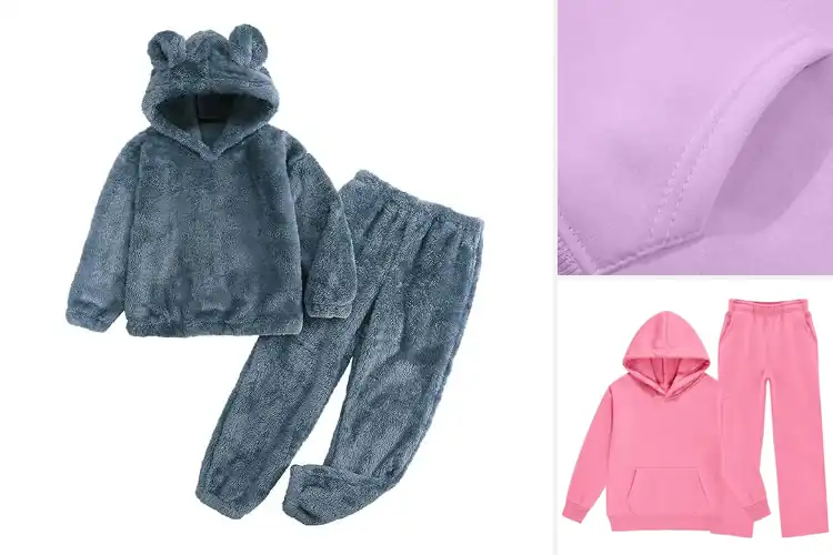 Detailed view of Best Kids Fleece Sweatsuits