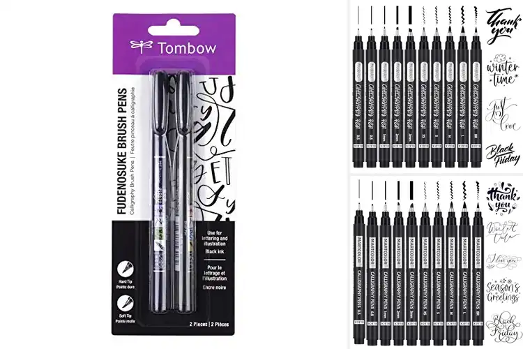 Detailed view of Best Lettering Pens: Top 10 Picks for Stunning Art
