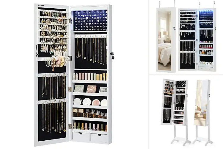 Detailed view of Best Lockable Jewelry Storage Cabinets