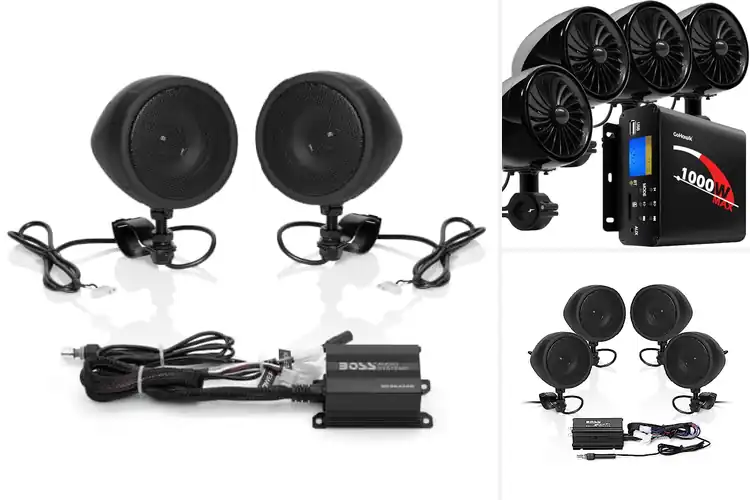 Detailed view of Best Motorcycle Speakers Systems