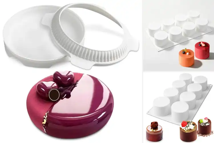 Detailed view of Best Non Stick Mousse Cake Molds