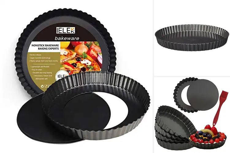 Detailed view of Best Non-Stick Quiche Molds for Effortless Baking