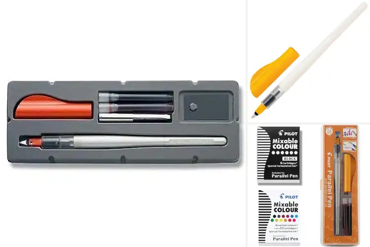 Detailed view of Best Parallel Netted Calligraphy Pens
