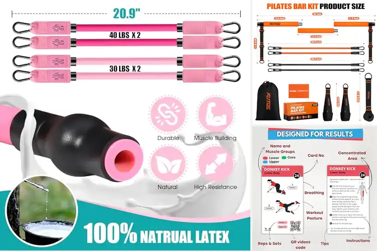 Detailed view of Best Pilates Bars For Home Workouts