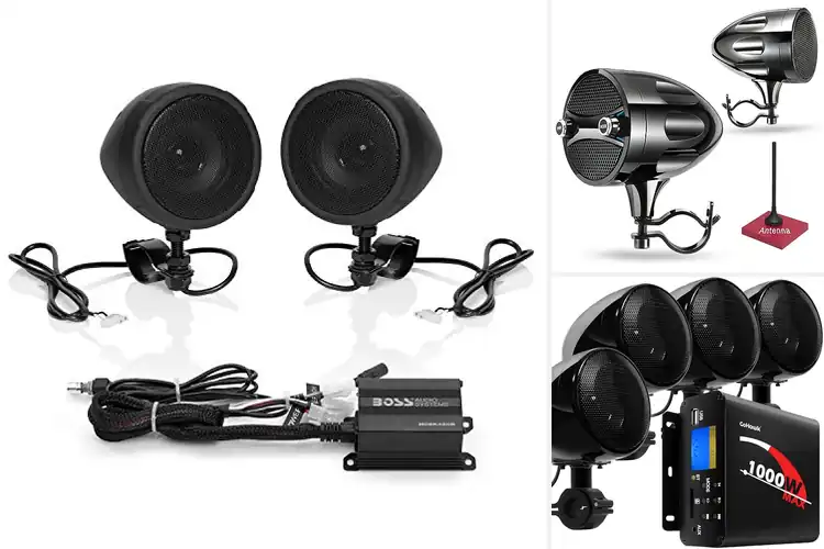Detailed view of Best Plug And Play Motorcycle Speakers