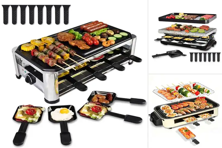 Detailed view of Best Portable Raclette Grills