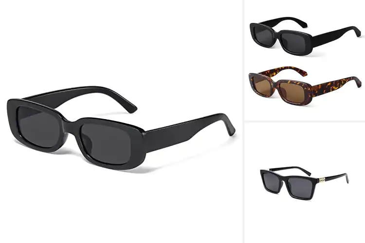 Detailed view of Best Rectangle Sunglasses