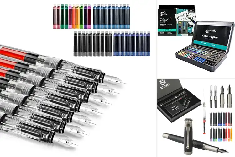 Detailed view of Best Refillable Calligraphy Pen Sets