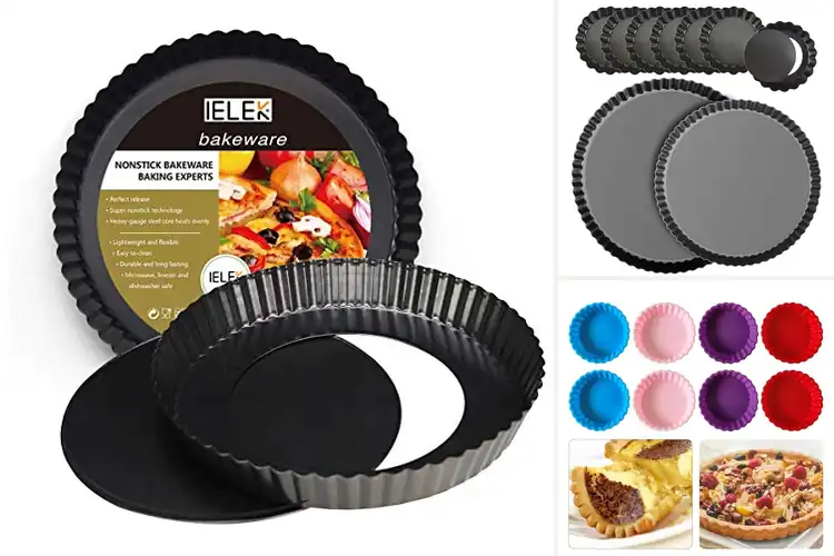 Detailed view of Best Round Quiche Molds for Perfect Baking Results