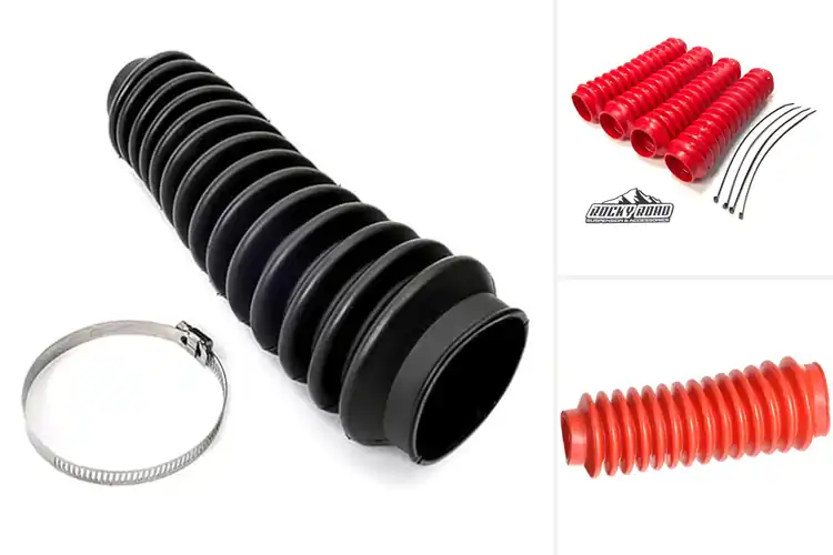 Detailed view of Best Shock Absorber Dust Boots