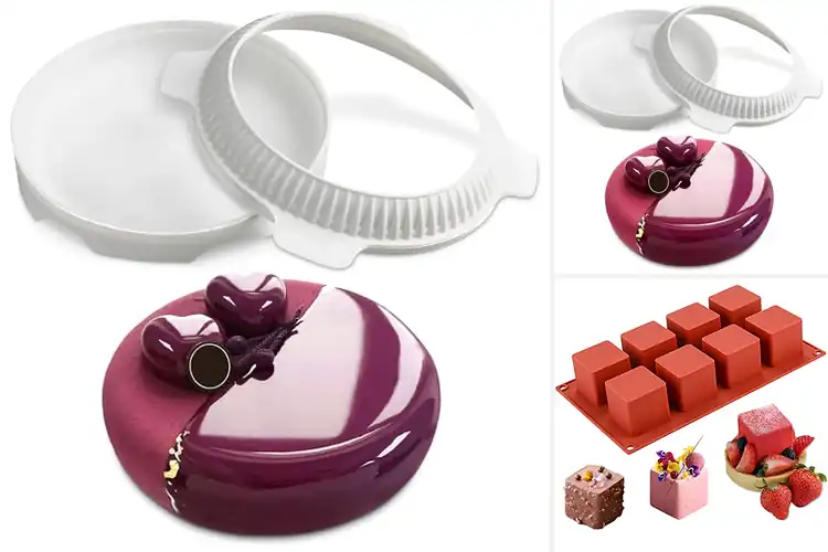 Detailed view of Best Silicone Mousse Cake Molds