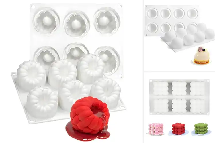 Detailed view of Best Silicone Mousse Molds for Stunning Dessert Creations