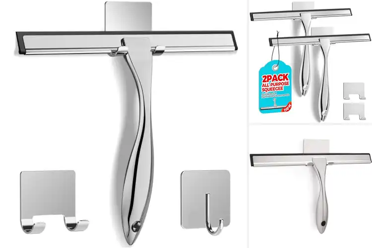 Detailed view of Best Stainless Steel Squeegees for Streak-Free Shine