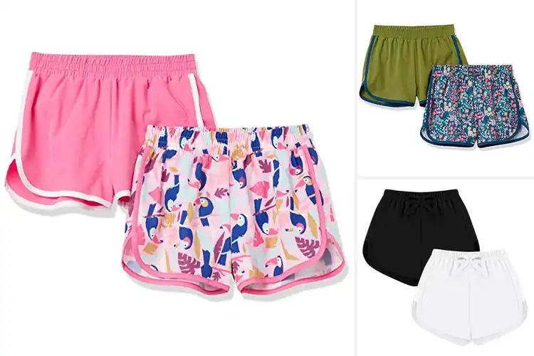 Detailed view of Best Toddler Girls Running Shorts
