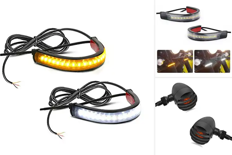 Detailed view of Best Waterproof LED Turn Signals for Clear, Safe Riding