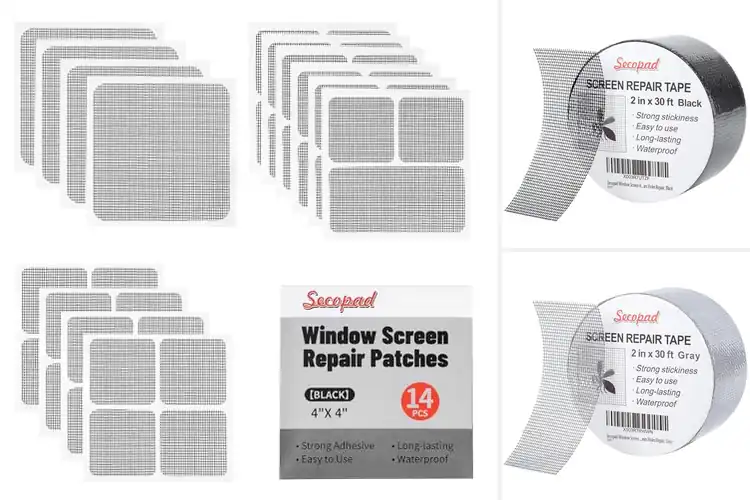 Detailed view of Best Window Screen Repair Patches: Quick Fixes That Last