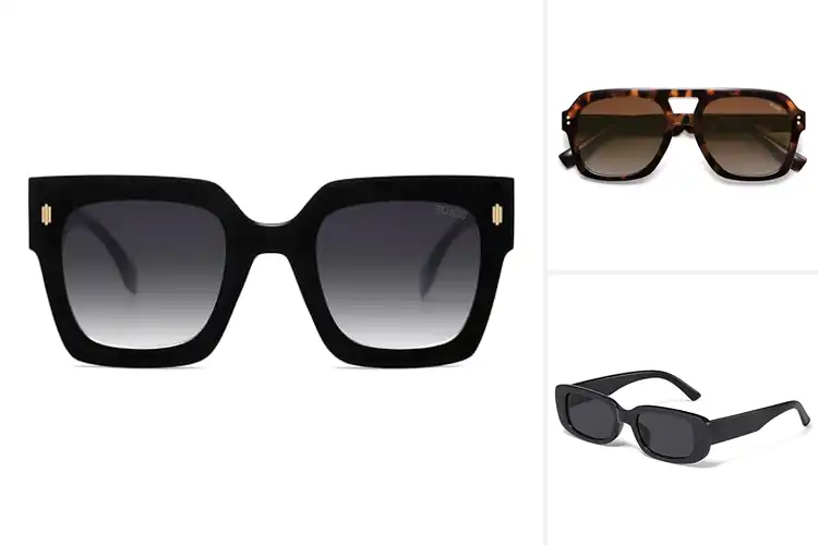 Detailed view of Best Women’s Square Sunglasses