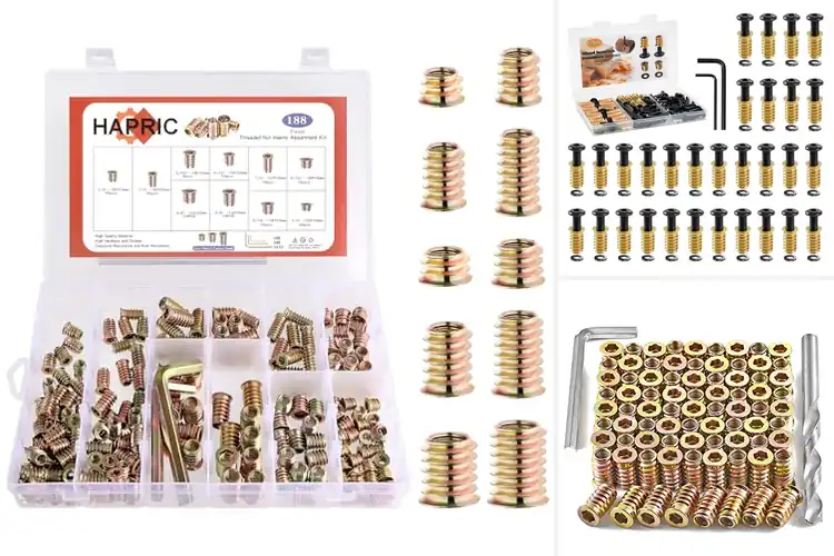Detailed view of Best Woodworking Thread Inserts: Top 10 Strong Picks
